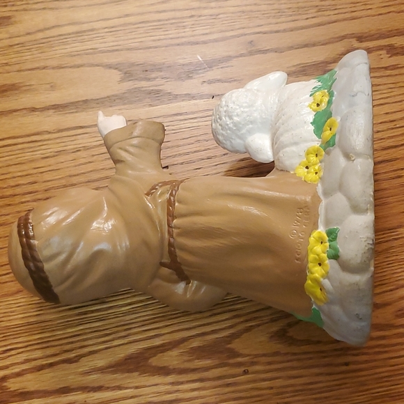 5 Large Vintage Scioto Ceramic Nativity Painted Figurines from 1978 - Picture 9 of 16